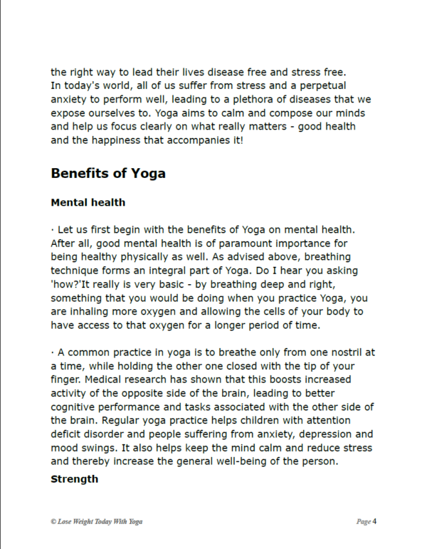 Lose Weight Today With Yoga - Image 4