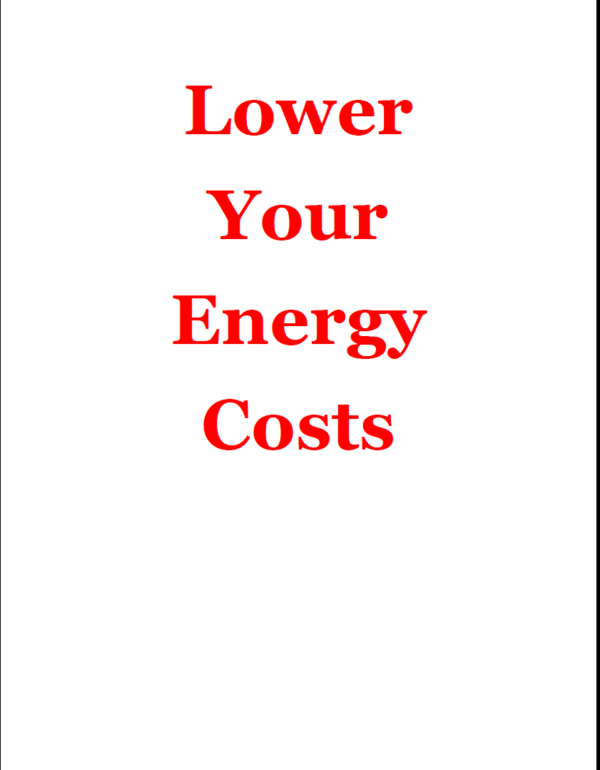 Lower Your Energy Costs