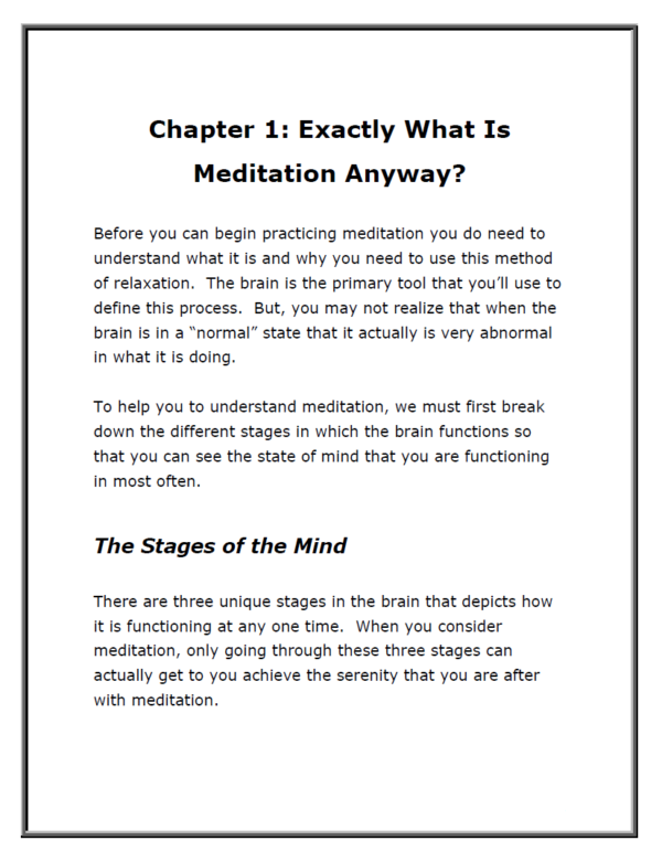 Meditation: The Guide To Self Enlightenment - Image 6