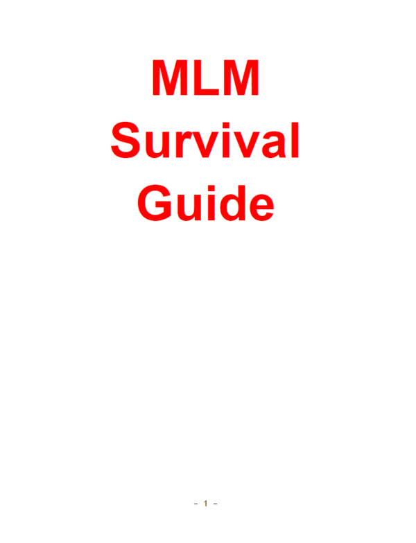 MLM Survival Guide