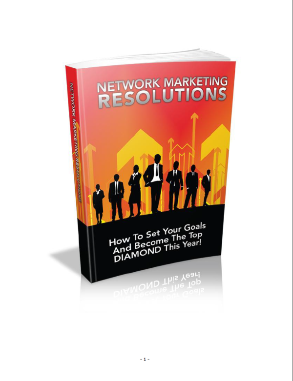 Network Marketing Resolutions