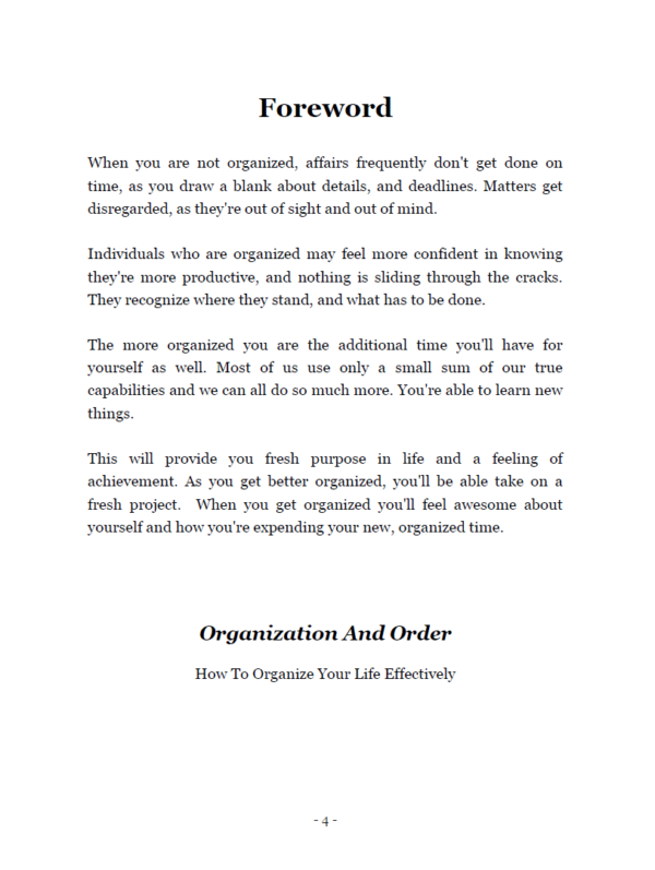 Organization And Order - Image 3