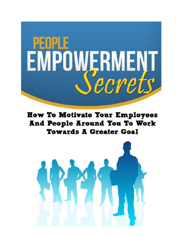 People Empowerment Secrets