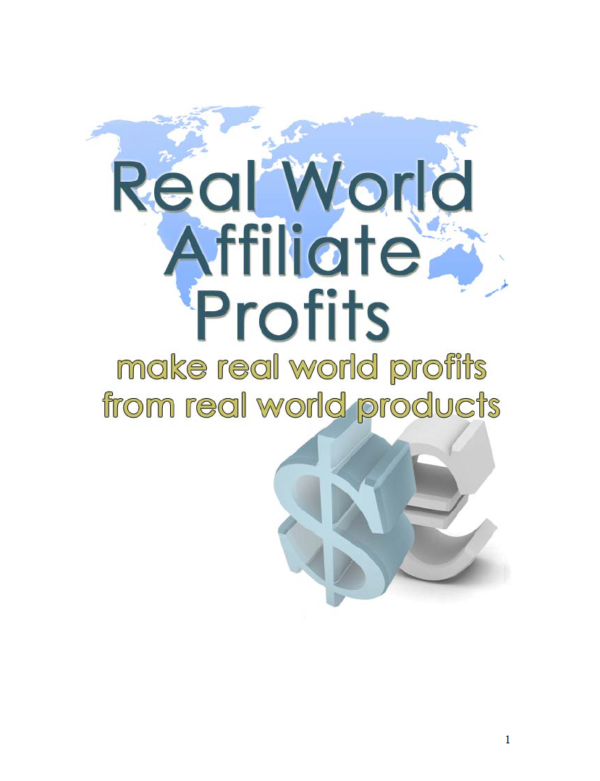 Real World Affiliate Profits